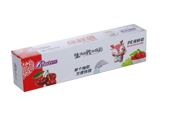 班森特厚易抽保鲜袋 25*35*80只